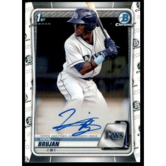 2020 Bowman Chrome Prospect Autographs #CPAVB Vidal Brujan