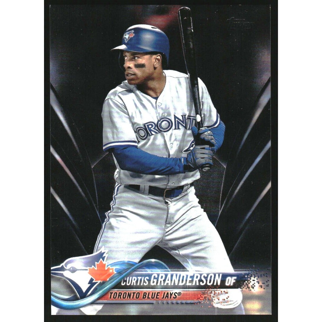 2018 Topps Black #649 Curtis Granderson. rookie card picture