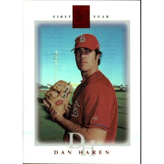 2003 Topps Tribute Contemporary Red #92 Dan Haren FY