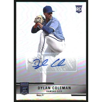 2022 Panini Chronicles Elite Autographs #27 Dylan Coleman