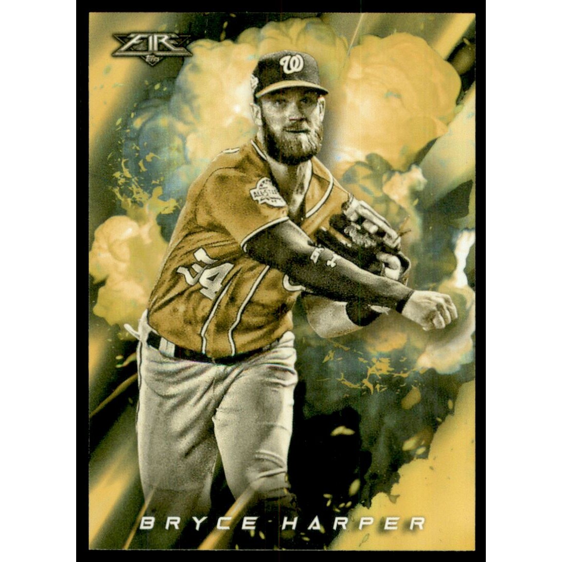 2018 Topps Fire Cannons Gold #C15 Bryce Harper 2018 Topps Fire Cannons Gold #C15 Bryce Harper