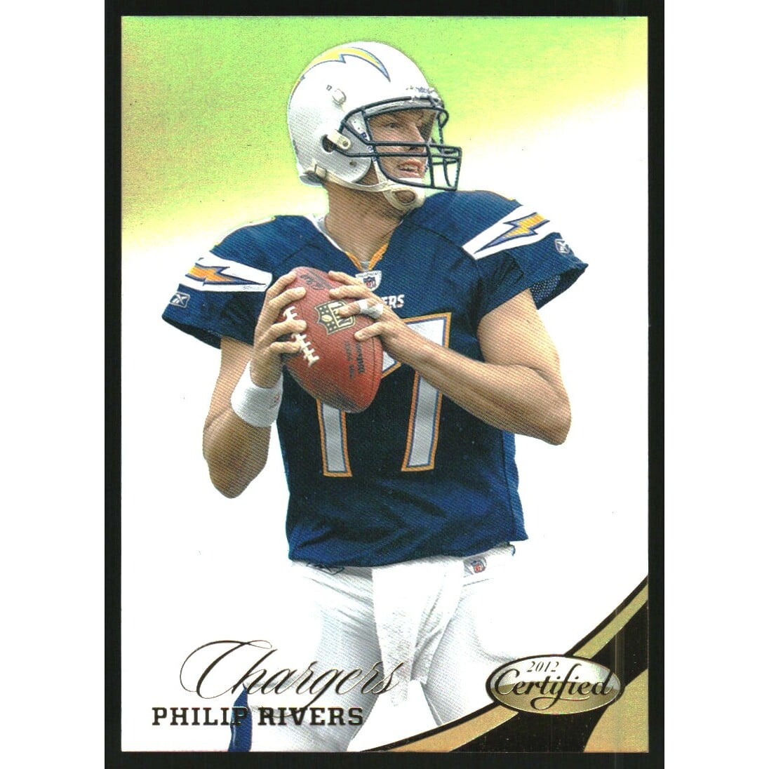 2012 Certified Mirror Gold #60 Philip Rivers