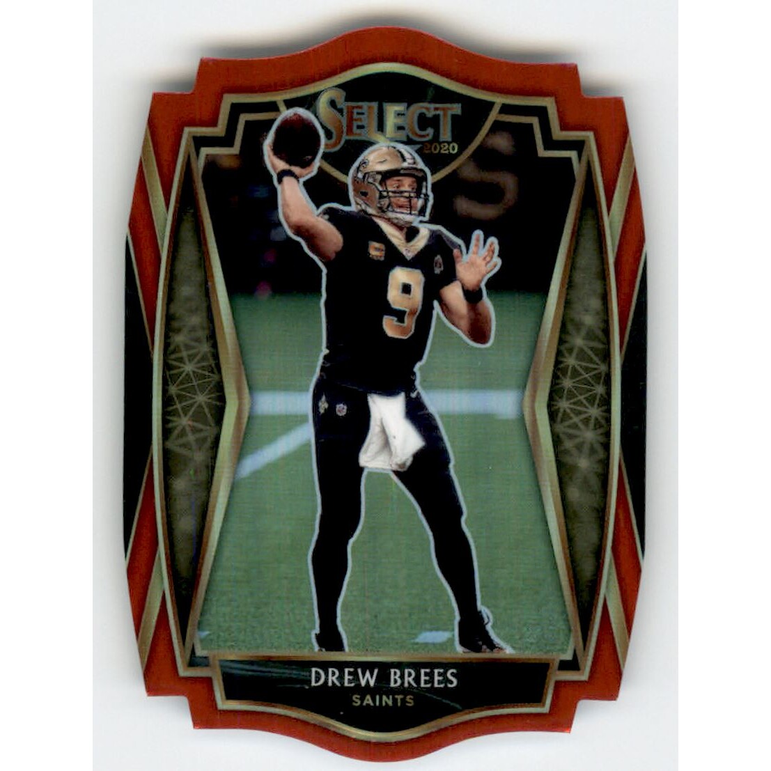 2020 Select Prizm Red Die Cut #114 Drew Brees 2020 Select Prizm Red Die Cut #114 Drew Brees