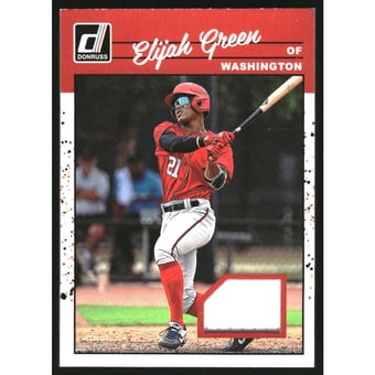 2023 Donruss Optic Rated Prospects Signatures Cracked Ice Red #37 Diego Cartaya