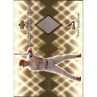 2002 Upper Deck Game Worn Gems Gold #GTM Tino Martinez