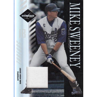 2003 Leaf Limited Threads #59 Mike Sweeney/25