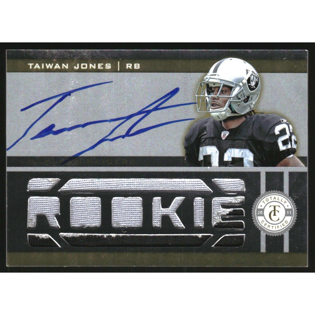 2011 Totally Certified Gold #232 Taiwan Jones JSY AU/24