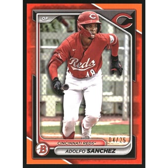 2024 Bowman Draft Orange #BD119 Adolfo Sanchez
