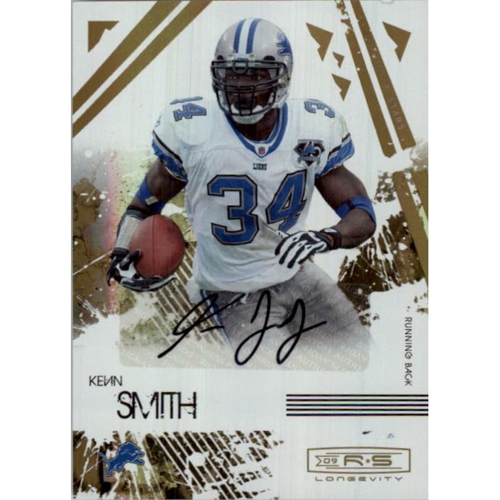 2009 Donruss Rookies and Stars Longevity Autographs #34 Kevin Smith/100. rookie card picture