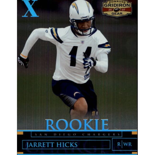 2007 Donruss Gridiron Gear Platinum Holofoil X's #146 Jarrett Hicks