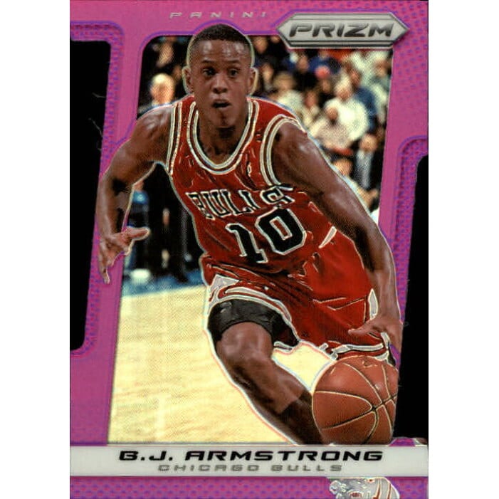 2013-14 Panini Prizm Prizms Purple Die Cut #259 B.J. Armstrong. rookie card picture
