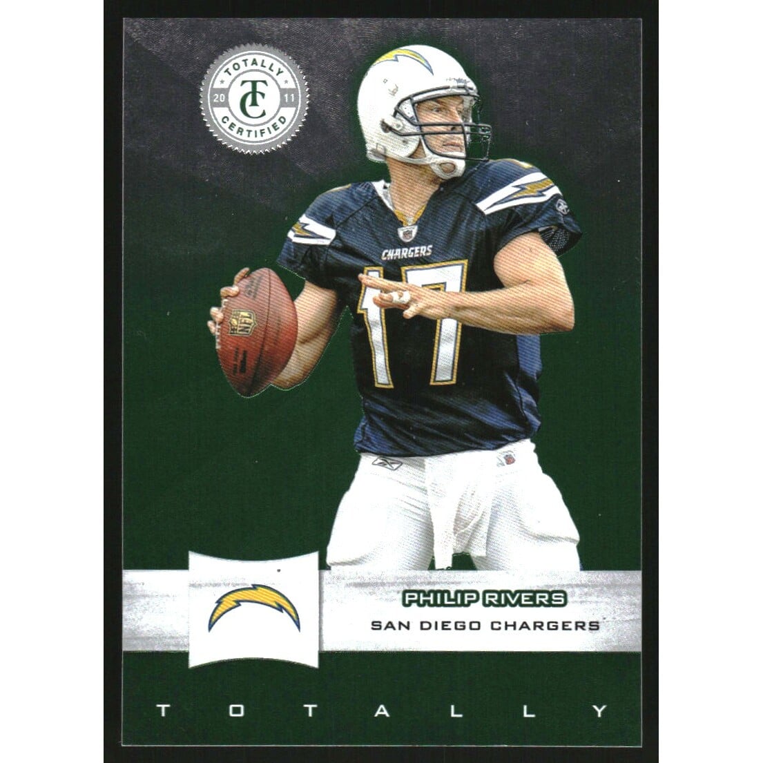 2011 Totally Certified Green #43 Philip Rivers