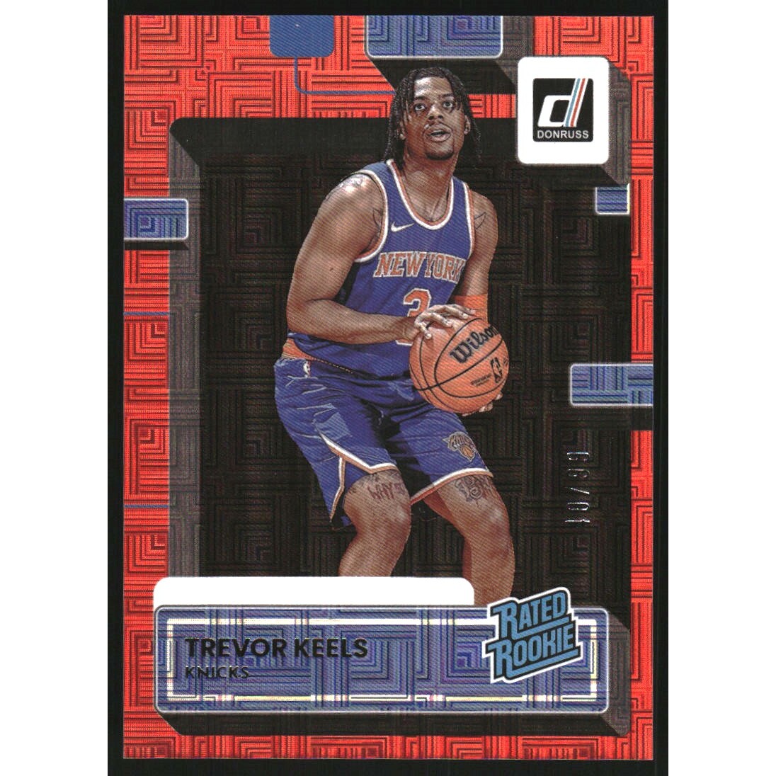 2022-23 Donruss Choice Red #239 Trevor Keels RR 2022-23 Donruss Choice Red #239 Trevor Keels RR