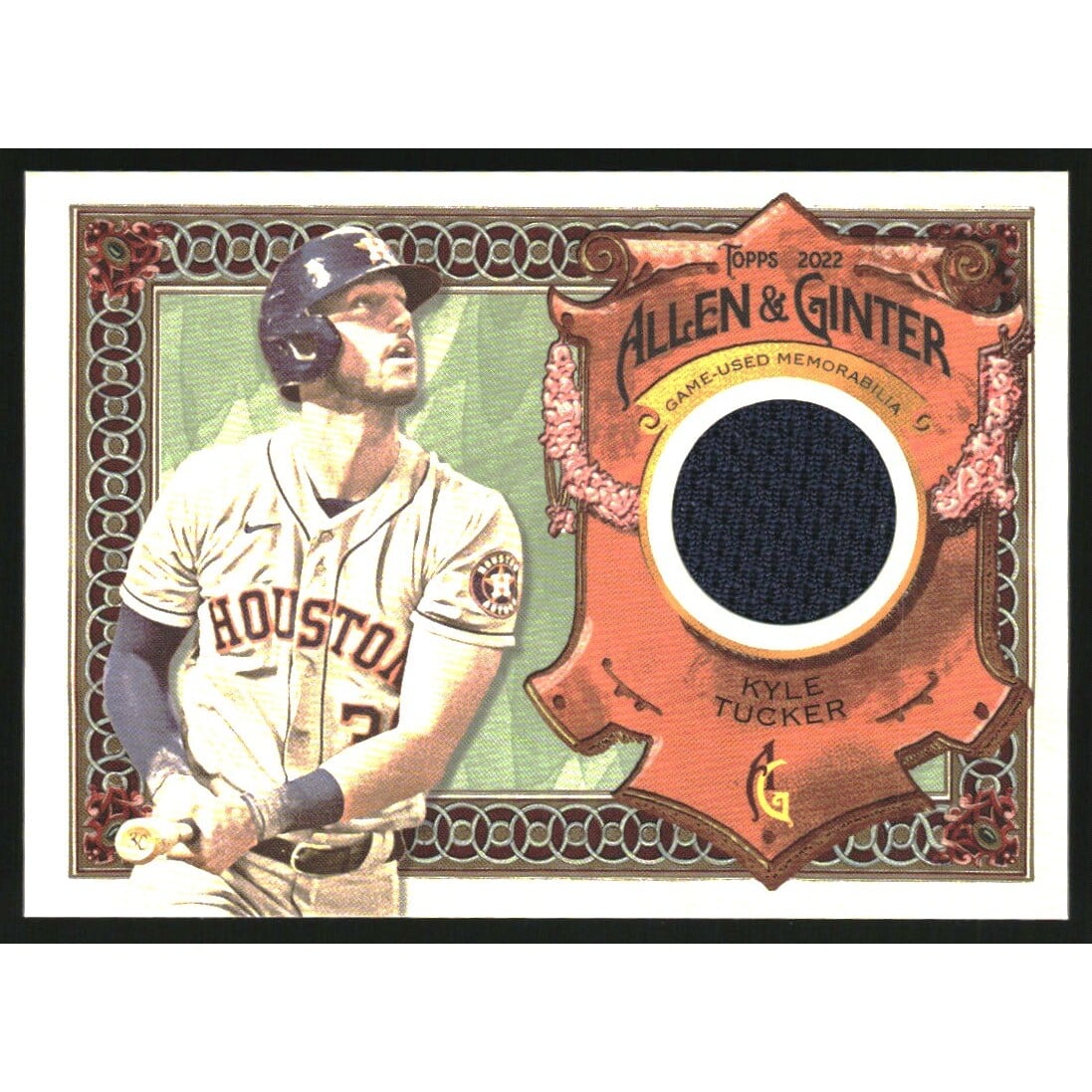 2022 Topps Allen and Ginter Relics #AGRAKT Kyle Tucker. rookie card picture
