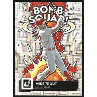 2022 Donruss Bomb Squad Vector #8 Mike Trout