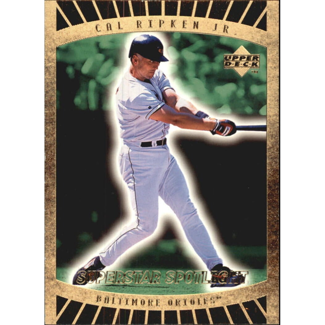1999 Upper Deck Ovation Standing Ovation #83 Cal Ripken SS. rookie card picture