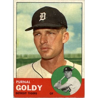 1963 Topps #516 Purnell Goldy RC