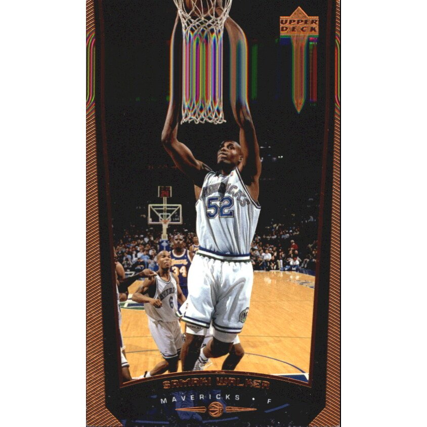 1998-99 Upper Deck Bronze #228 Samaki Walker. rookie card picture