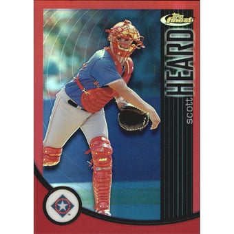 2001 Finest Refractors #111 Scott Heard PROS