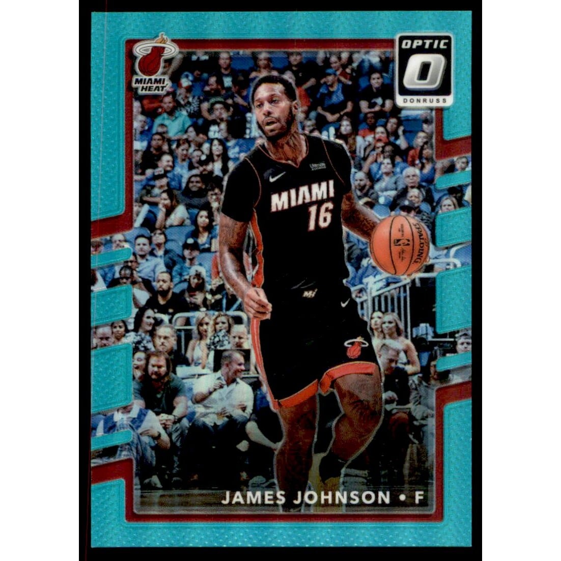 2017-18 Donruss Optic Aqua #77 James Johnson. rookie card picture