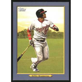 2020 Topps Turkey Red '20 Blue #TR95 Juan Soto