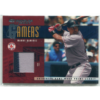 2003 Donruss Gamers Prime #38 Manny Ramirez