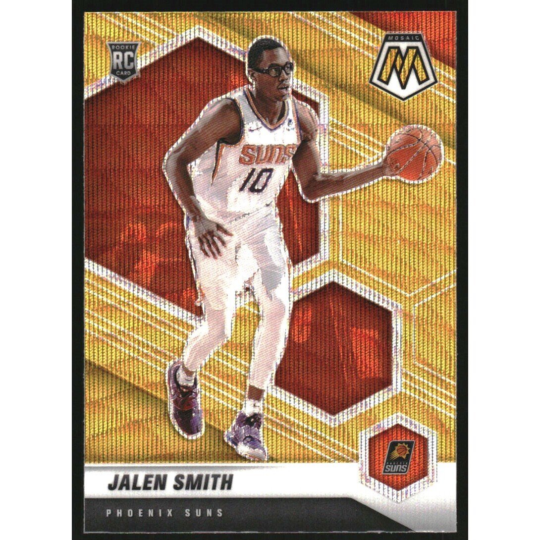 2020-21 Panini Mosaic Mosaic Gold Wave #228 Jalen Smith. rookie card picture