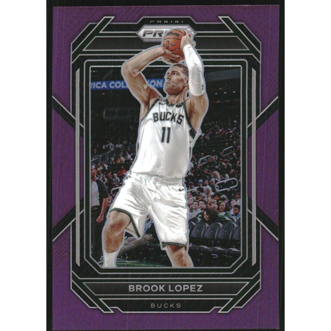 2022-23 Panini Prizm Prizms Purple #94 Brook Lopez. rookie card picture