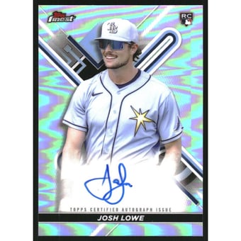 2022 Finest Autographs Refractors #FAJL Josh Lowe