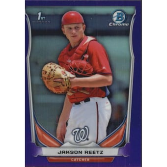2014 Bowman Chrome Mini Factory Set Indigo Refractors #169 Jakson Reetz