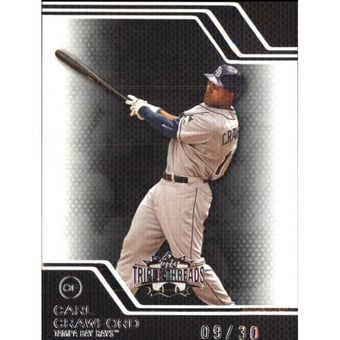 2008 Topps Triple Threads Black #82 Carl Crawford