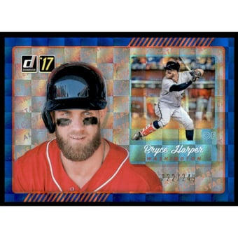 2017 Donruss All Stars Blue #AS2 Bryce Harper