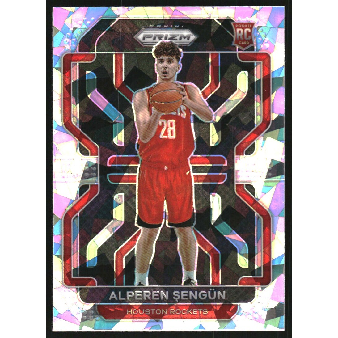 2021-22 Panini Prizm Prizms Ice #318 Alperen Sengun 2021-22 Panini Prizm Prizms Ice #318 Alperen Sengun
