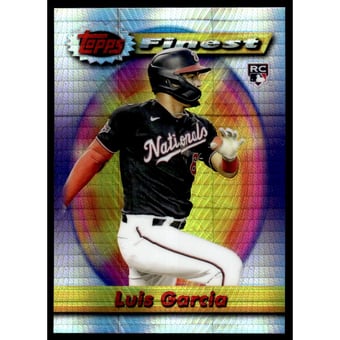 2021 Finest Flashbacks Prism Refractors #169 Luis Garcia