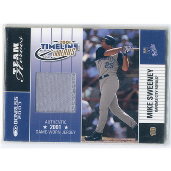 2003 Donruss Team Heroes Timeline Threads #36 Mike Sweeney/101