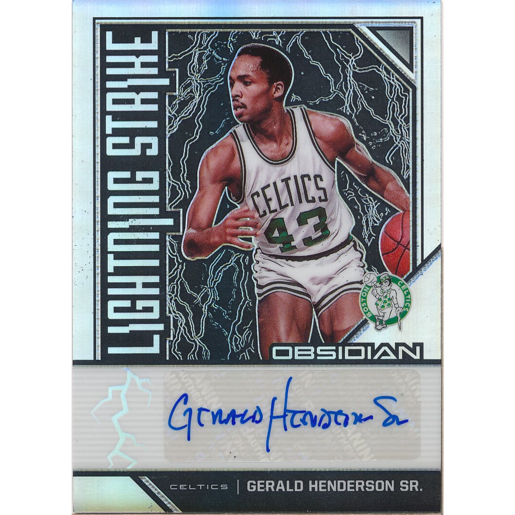 2019-20 Panini Obsidian Lightning Strike Signatures #2 Gerald Henderson Sr./99. rookie card picture