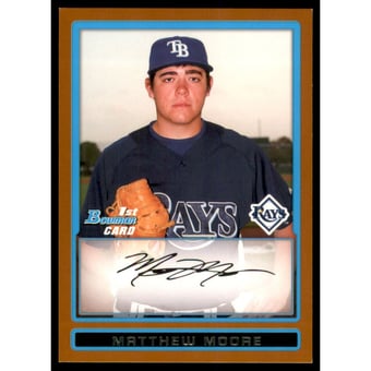 2009 Bowman Prospects Orange #BP7 Matthew Moore