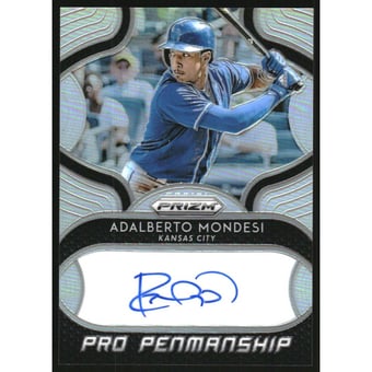 2019 Panini Prizm Pro Penmanship #5 Adalberto Mondesi