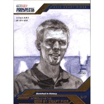 2009 TRISTAR Prospects Plus Gold #1b Stephen Strasburg/Blue