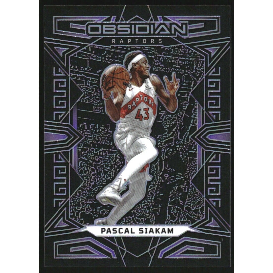 2022-23 Panini Obsidian Electric Etch Purple #73 Pascal Siakam. rookie card picture