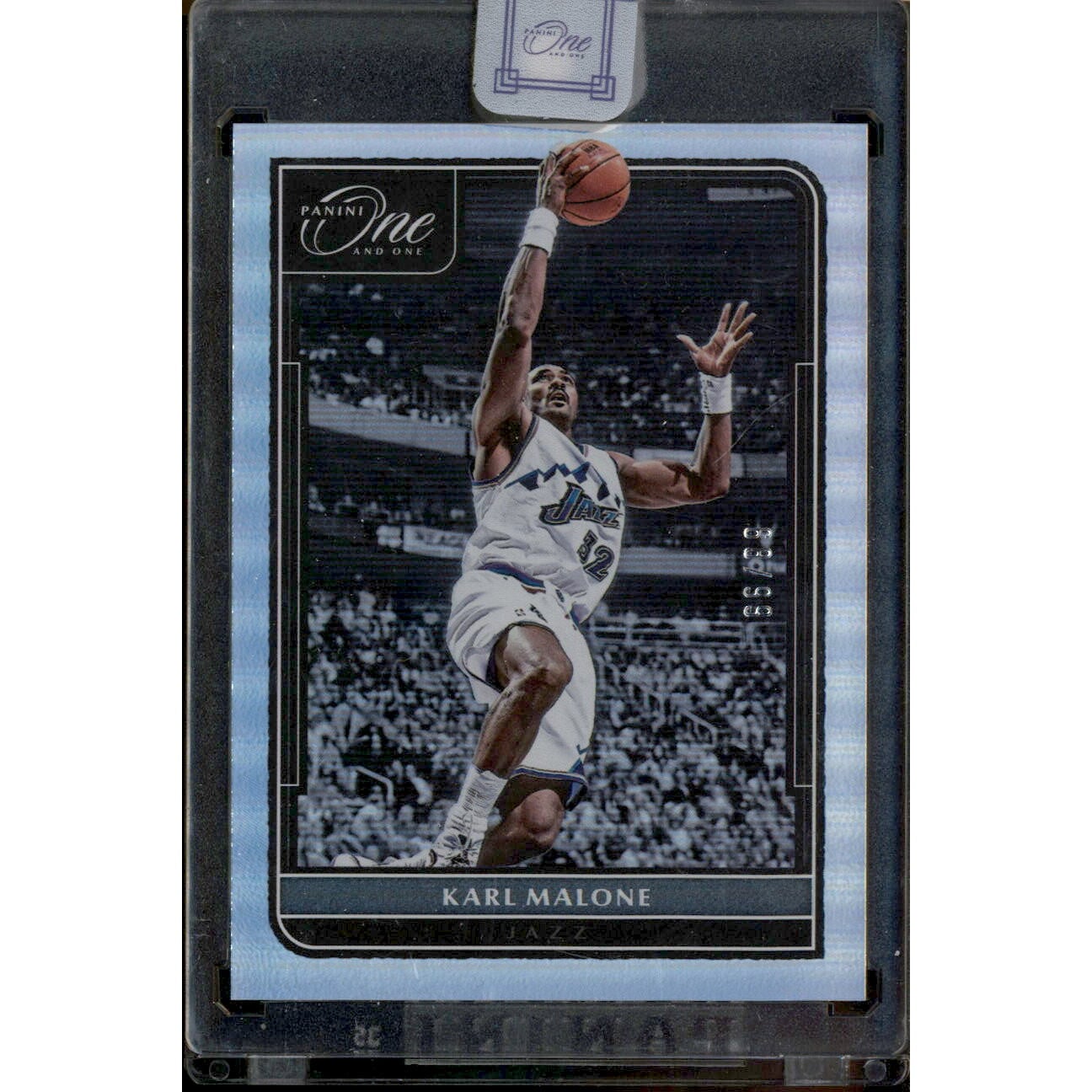 2021-22 Panini One and One #165 Karl Malone. rookie card picture