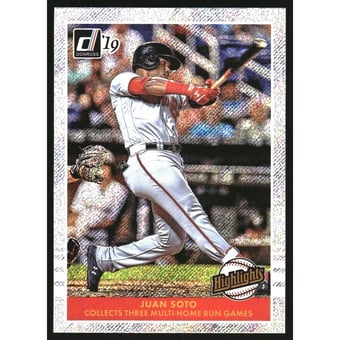 2019 Donruss Highlights Rapture #8 Juan Soto