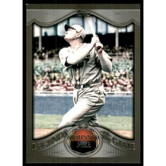 2009 Topps Wal-Mart Legends Platinum #LLP11 Johnny Mize