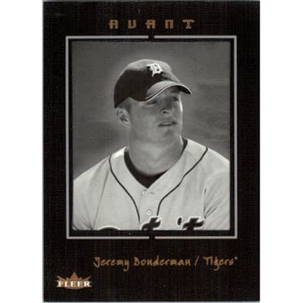 2003 Fleer Avant Black and White #80 Jeremy Bonderman ROO