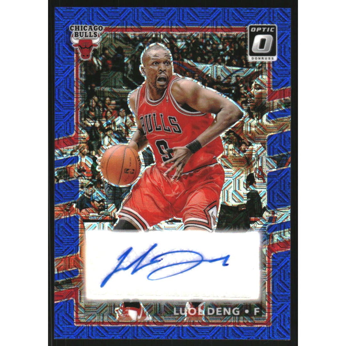 2024-25 Donruss Optic Retro Series Signatures Choice Blue #17 Luol Deng. rookie card picture