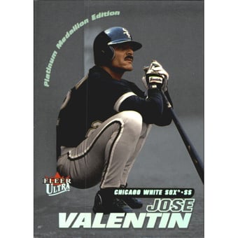 2001 Ultra Platinum Medallion #187 Jose Valentin