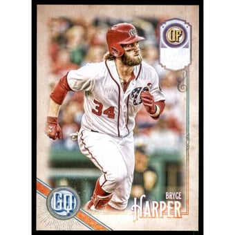 2018 Topps Gypsy Queen Missing Nameplate #50 Bryce Harper