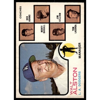 1973 O-Pee-Chee #569 Walt Alston MG