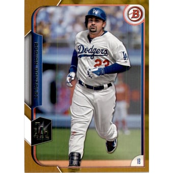 2015 Bowman Gold #73 Adrian Gonzalez