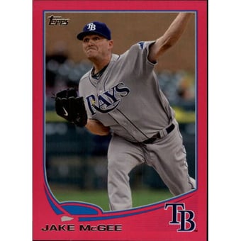 2013 Topps Mini Pink #384 Jake McGee